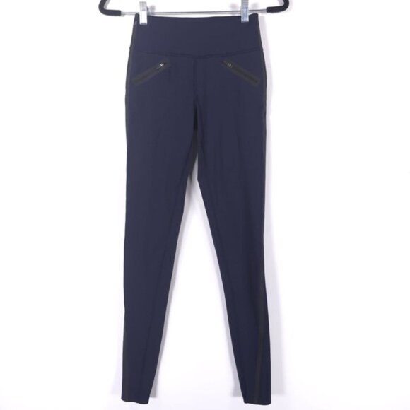 SPANX FD3715 Every Wear Tech Tape Leggings Lapis‎ Night Size XS/TP - Picture 5 of 14